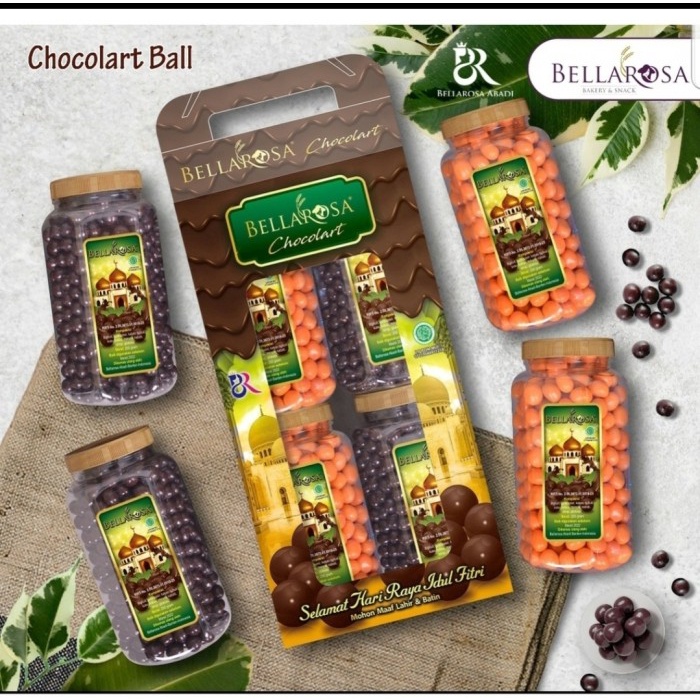 

Coklat Lebaran - Paket Kue Lebaran Bellarosa Coklat Chocolart Ball