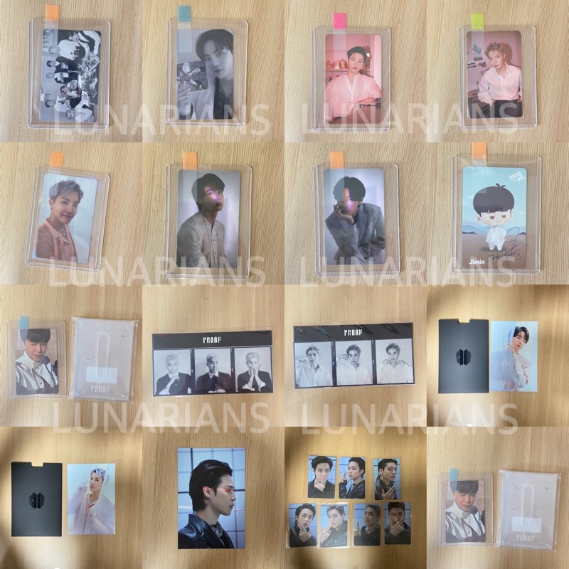 BTS PROOF ALBUM STANDARD COMPACT LUCKY DRAW LD POB WEVERSE OFFICIAL PHOTOCARD