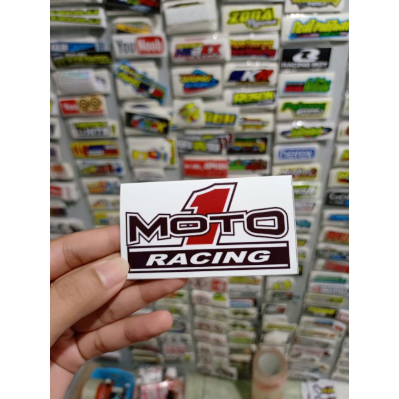 sticker printing MOTO ONE RACING