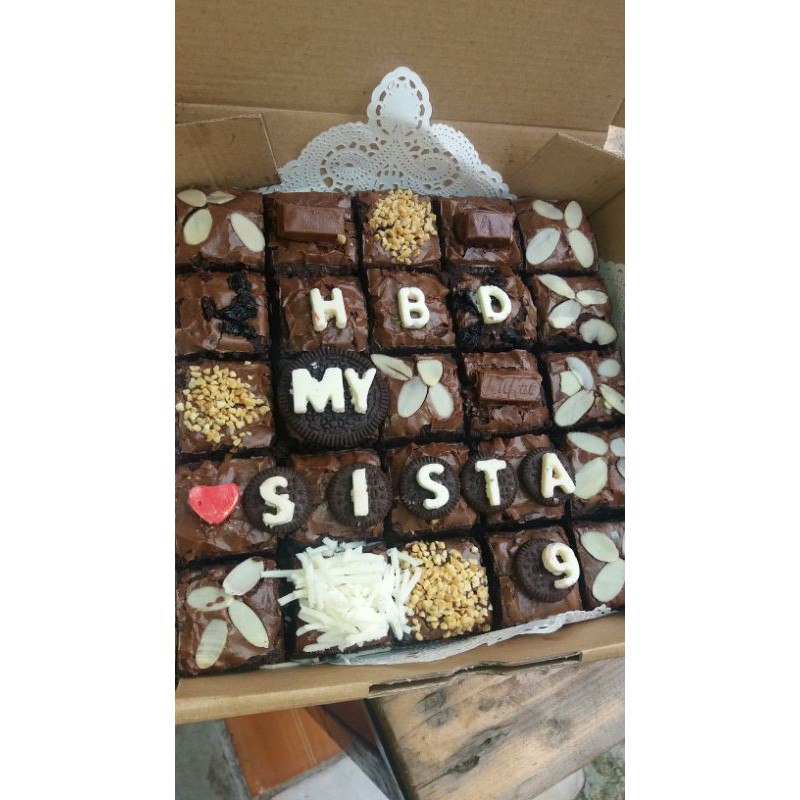 

Brownies fudgy 20*20 custom