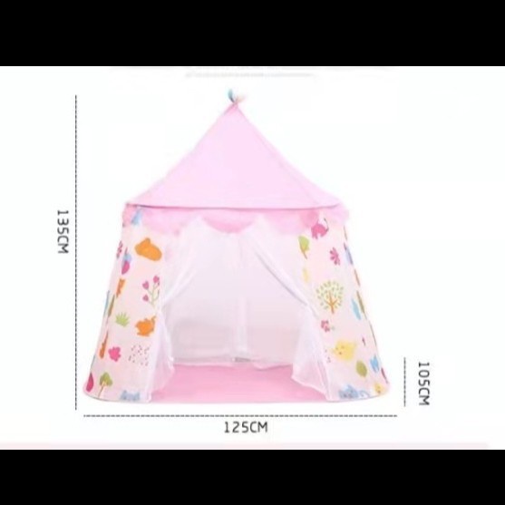 Tenda Anak Rumah Princess PINK