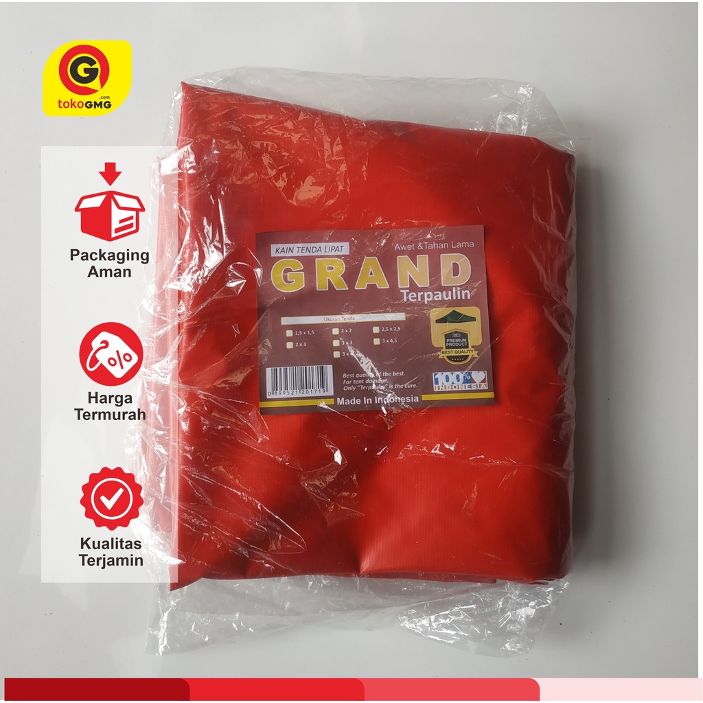 Kain Tenda Lipat awet TAHUNAN -Terpaulin Orchid - Terpal Tenda - Penutup / Atasan Tenda - Atap Tenda