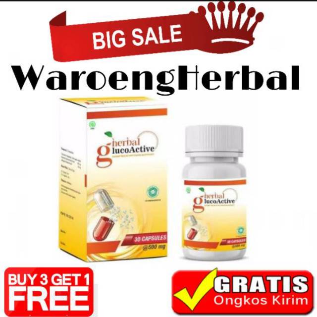 Glucoactive Asli Herbal Glucoactive Obat Diabetes Kencing Manis Asli Shopee Indonesia