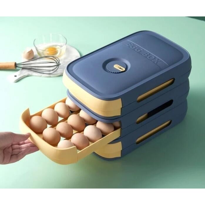 EGG STORAGE ORIGINAL | OTOMATIC ROLL | Penyimpanan Telur Roll Glinding