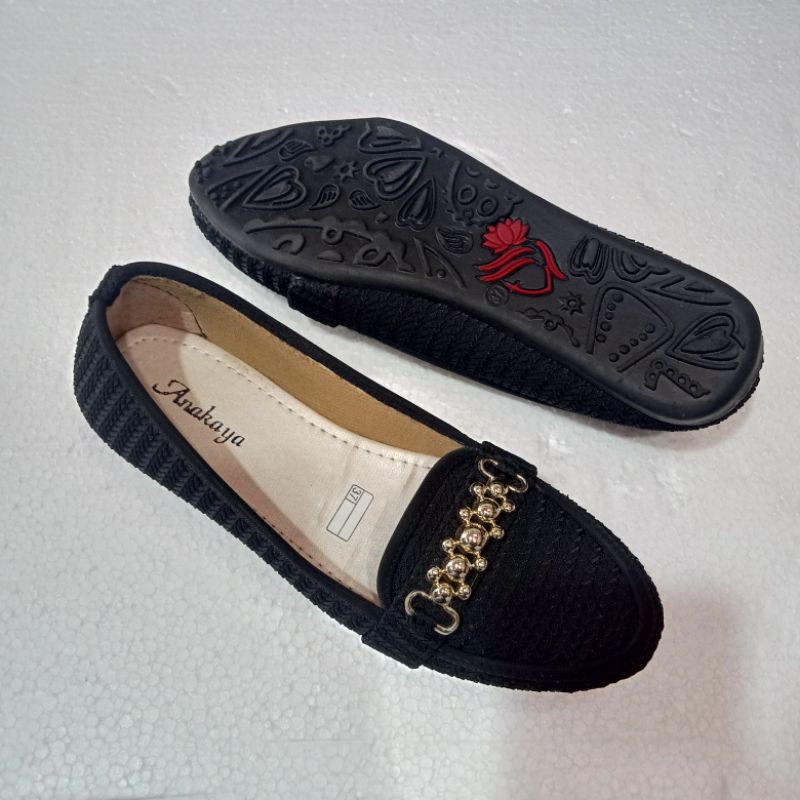 Sepatu Balet Wanita Flat Shoes Cewek Anti slip Cantik