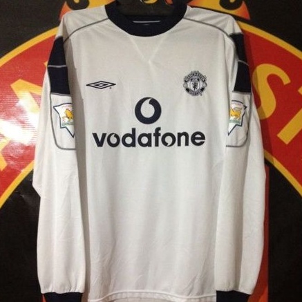 Jersey Manchester United Original Away Musim 2001-2002