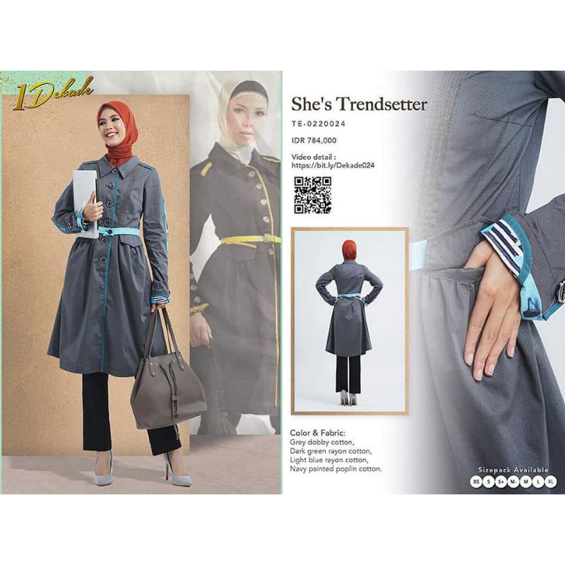 Short Dress Tuneeca 1 Dekade She's Trendsetter TE-0220024