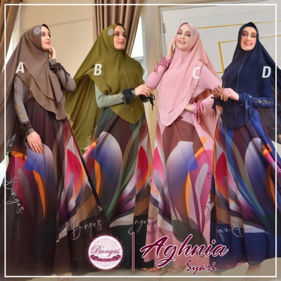 Gamis AGHNIA  Original by BUNGAS