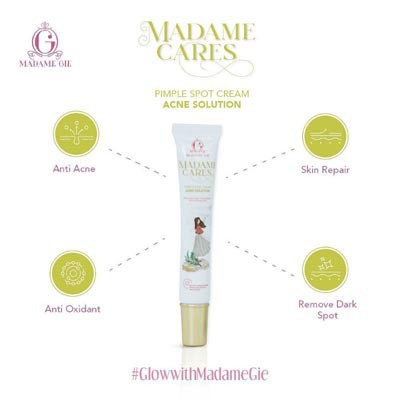 Madame Gie Madame Cares Pimple Spot Cream Acne Solution - Skin Care Acne Spot Gel