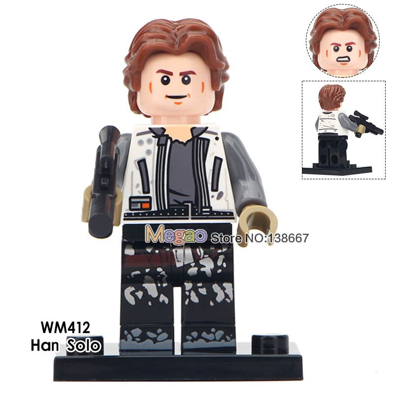 Han Solo Lego Minifigure Star Wars WM412 Bootleg