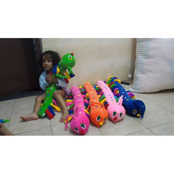 Boneka Ulil Ulat size L panjang