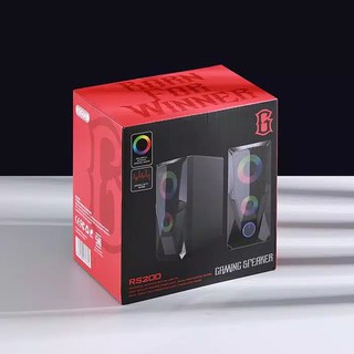 SPEAKER AKTIF GAMING ROBOT RS200 E-Sport 3.5mm AUX With Dual Channel Stereo