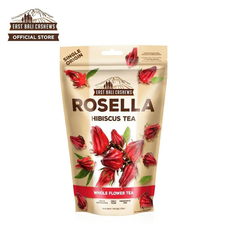 Jual Teh Bunga Rosella - East Bali Cashew - Minuman Sehat Tanpa