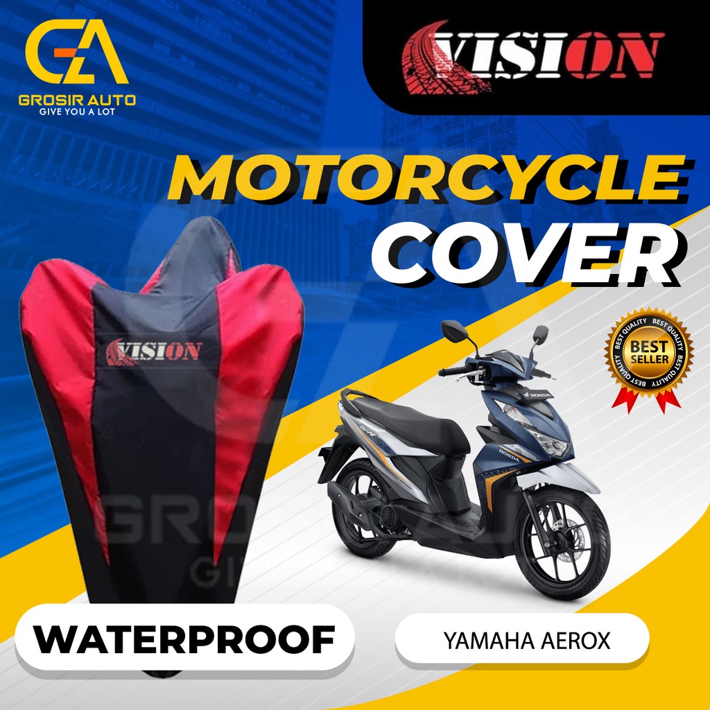 Sarung Motor CB100 Waterproof Vision / Cover Selimut Penutup Sarung Mantel Motor Vision