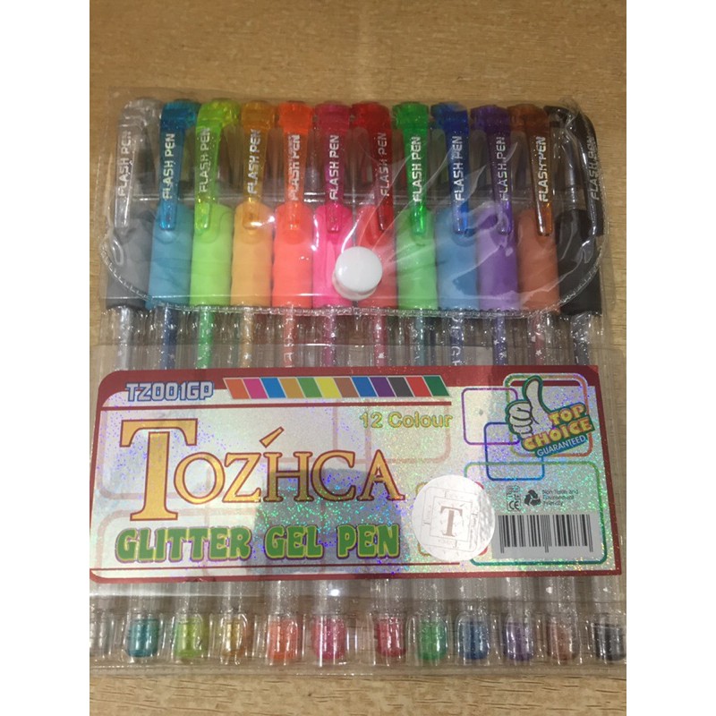 

Pulpen/pena/glitter Tozhca T2001GP(glitter)