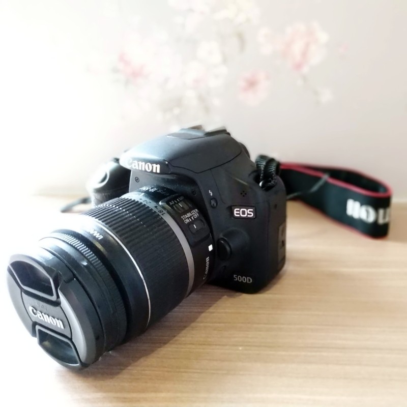 SALE Kamera Canon EOS 500D DSLR Free Ongkir + Tas Preloved Bekas Second Seken Bagus Murah