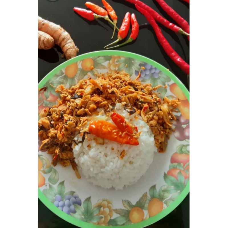 

Nasi cakalang pedas