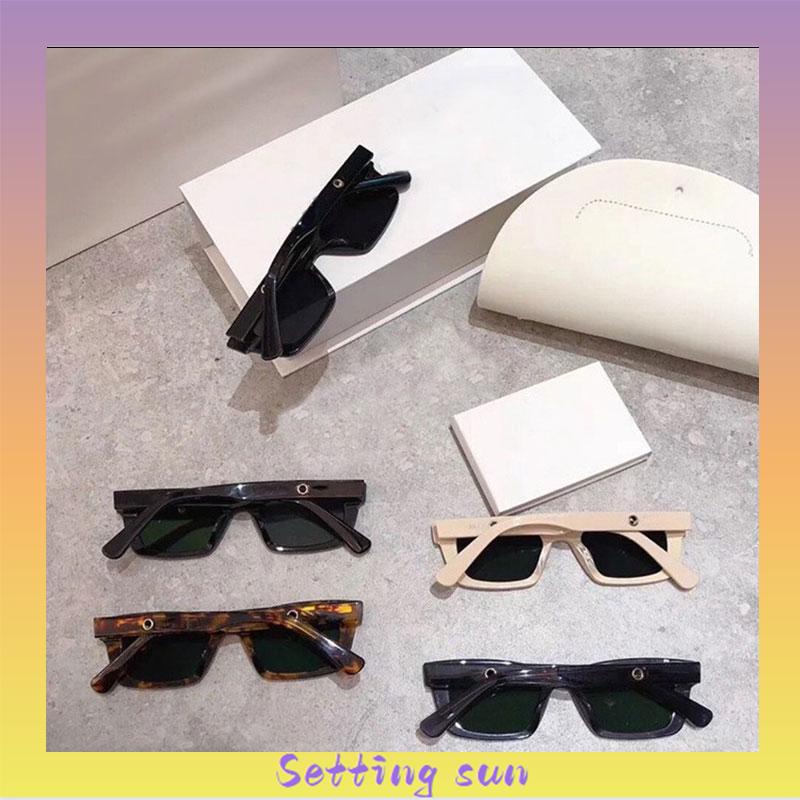 Kacamata Hitam Wanita/Pria Kacamata Korea INS Fashion TN