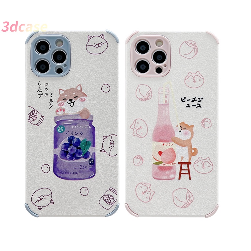 Casing Soft Case VIVO Y72 Y51 2020 Y12 Y30 Y31 Y53 Y91C V19 Y91 Y20 Y12S Y17 Y93 Y50 Y20S Y51A Y30i Y12i Y15 Y95 Y11 Y20i Y90 Y91i U10 Y70 Y1S Z3 A5 A7 A5S A52 A9 A5 2020 Reno 4 Lite 4 F A93 A94 Dirt Resistant Cute Shiba Inu Cartoon Phone Case for