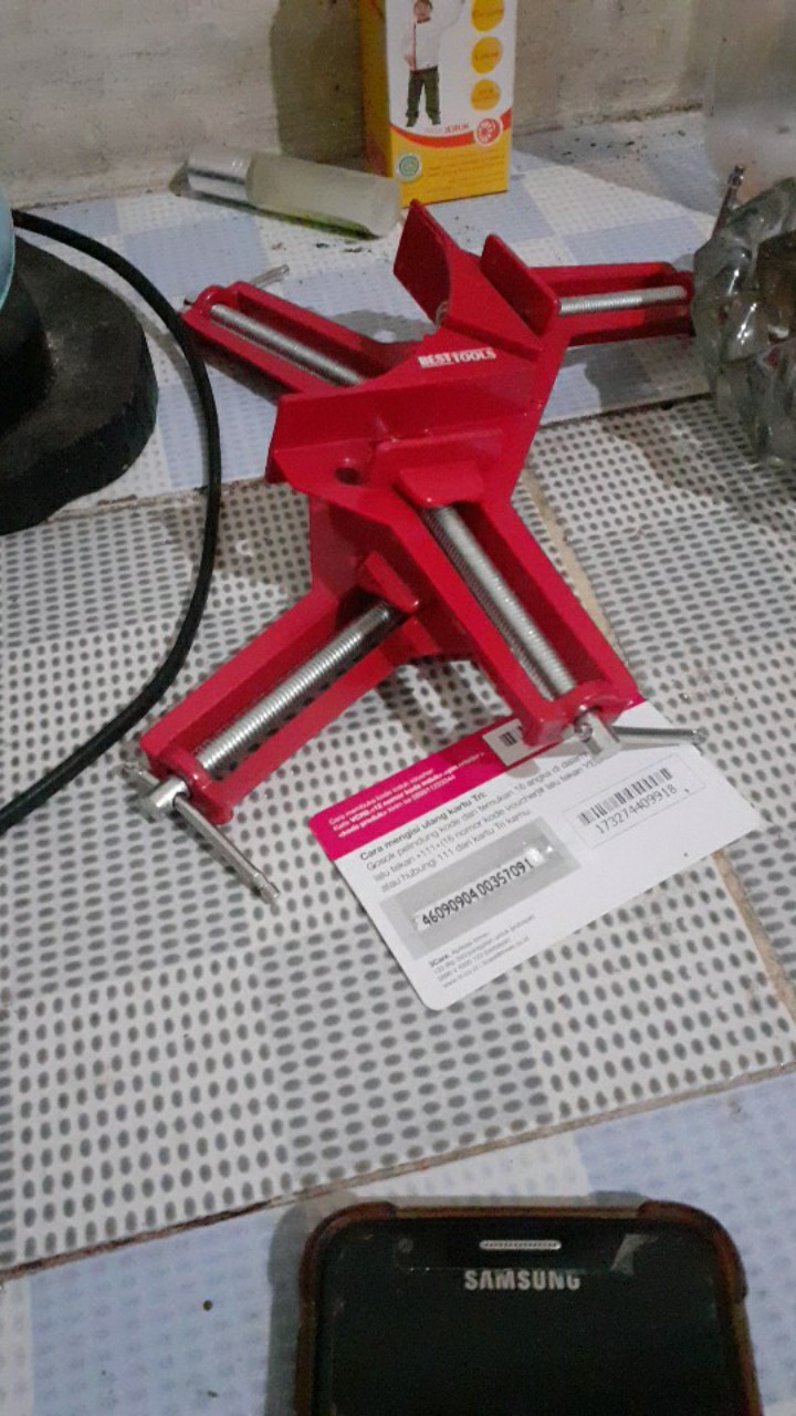 Klem Mitre / Clamp Corner / Klem Sudut Siku  / Penjepit Siku Sudut / Corner Clamp 3