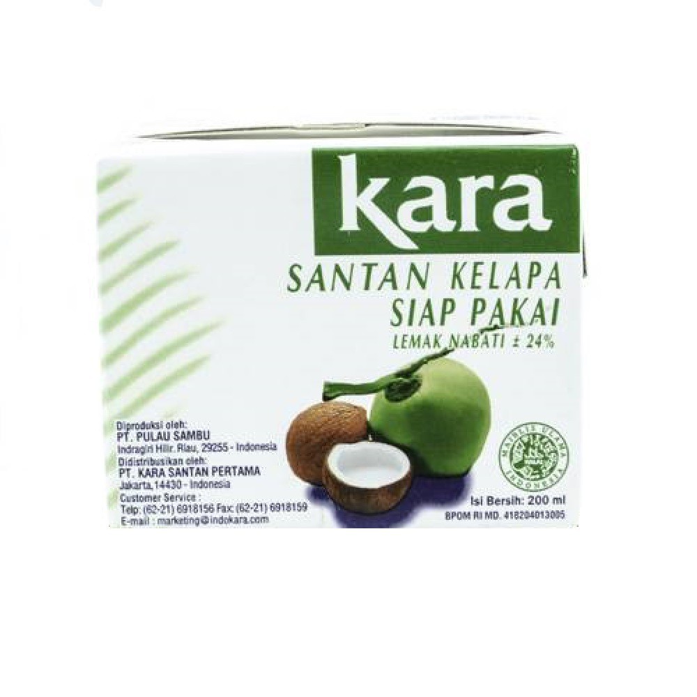 

Kara Sun Santan Kelapa Cair 200ml