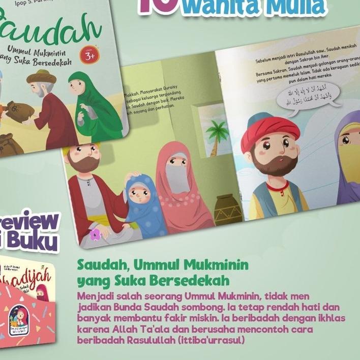 

Berkualitas seri 10 shahabiyah wanita mulia ziyad !!