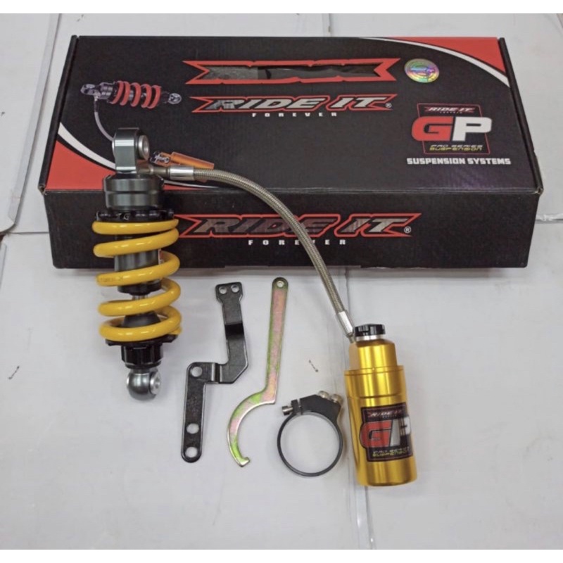 Monoshock Ride It GP103 Mx King / Monoshock Ride It Tabung Pisah Jupiter Mx Old New Double Klik Tabung Fleksible - Charmoto