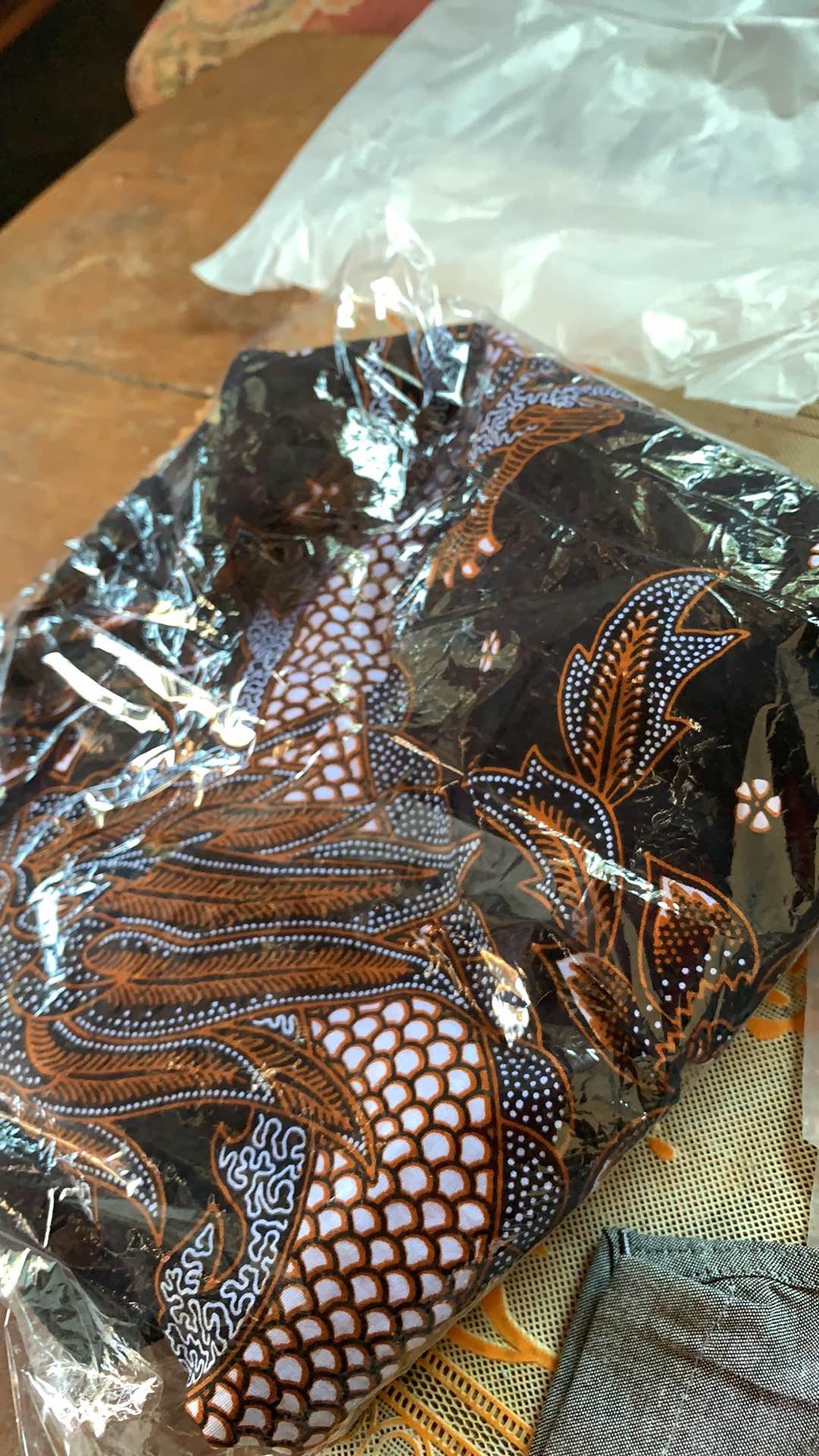 Batik Pria Kasual Lengan Panjang M L Xl Xxl Batik Sadewi