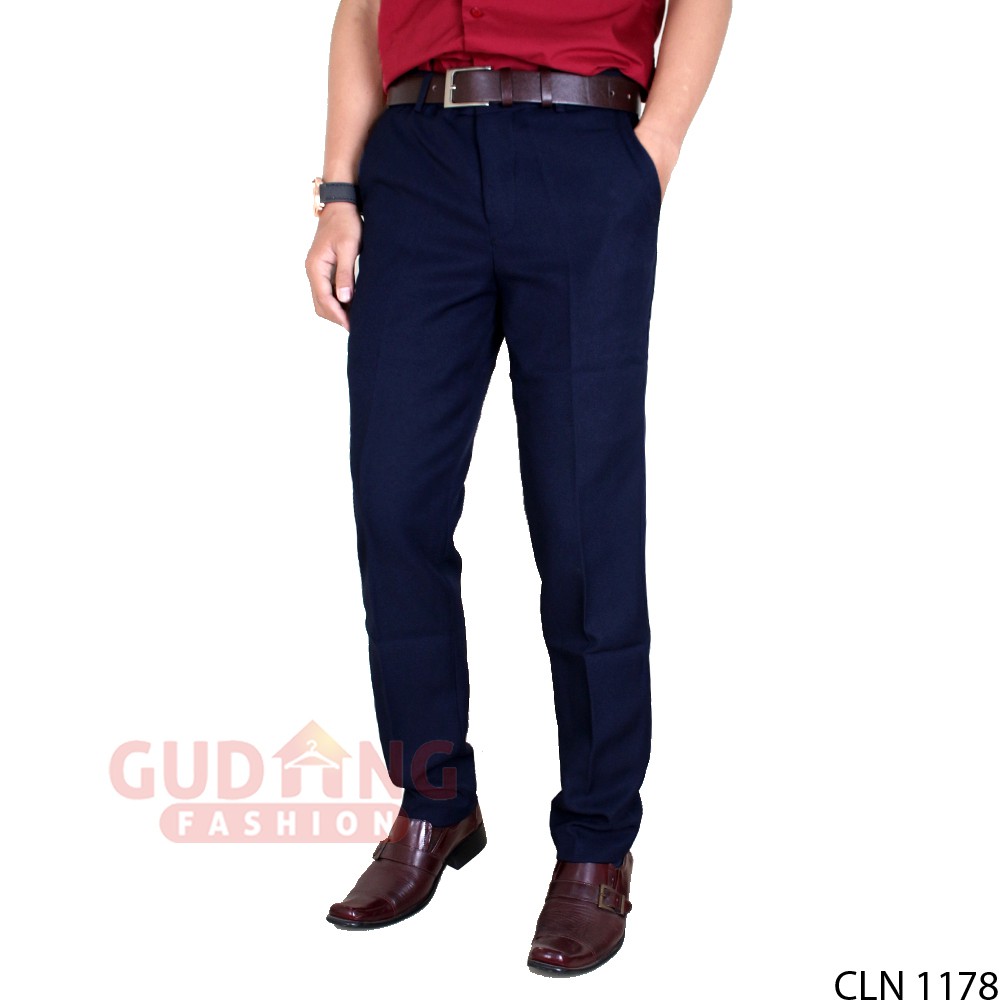 Celana Kerja Pria Slim Fit Formal Panjang Terbaru - CLN 1178