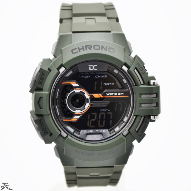 Jam Tangan Pria Digitec Collection Original Digital Time Water Resist