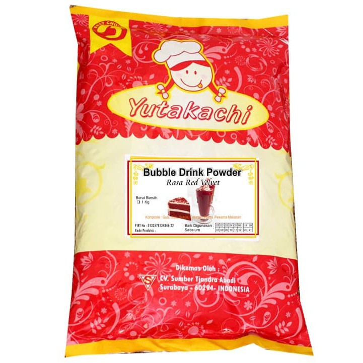 

Powder drink - Red Velvet Yutakachi 1kg 1000gr