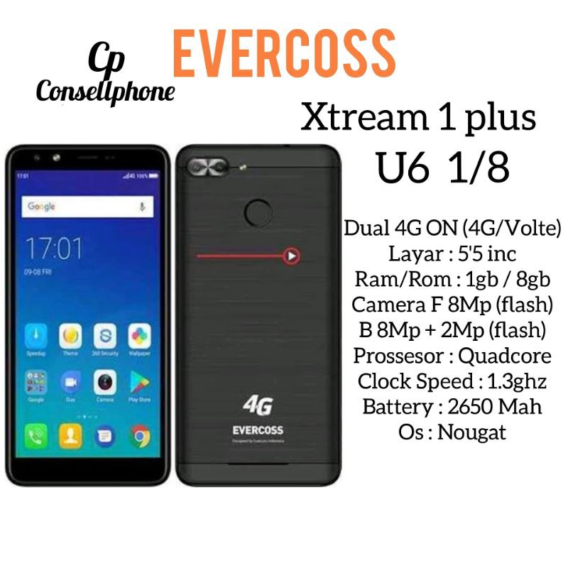 Evercoss M60 2 16 Garansi Resmi Shopee Indonesia