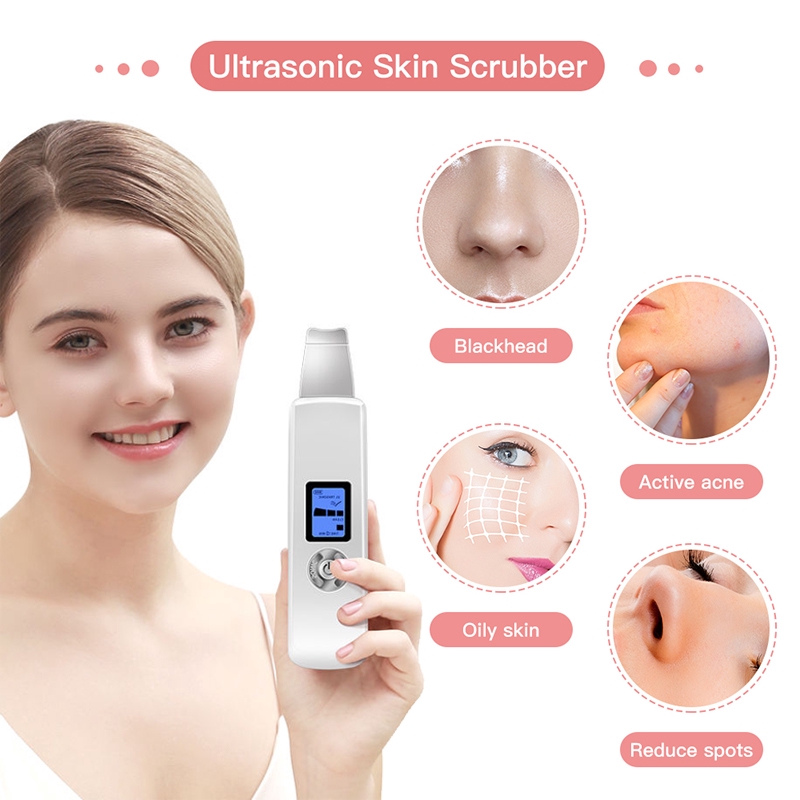 Ultrasonic Skin Scrubber Cavitation Peeling Komedo Dead Skin Wrinkle Peeling