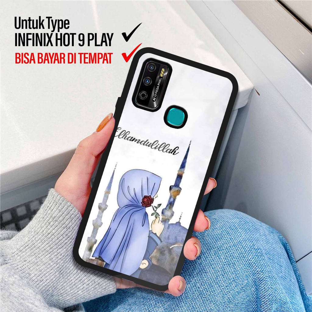 Case Infinix Hot 9 Play - Hardcase Glossy Infinix Hot 9 Play - Silikon Infinix Hot 9 Play - Kesing I