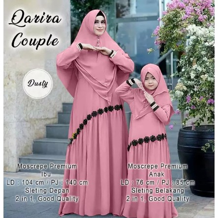 GAMIS COUPLE BAJU LEBARAN 2020 KELUARGA MUSLIM PASANGAN SERAGAM FAMILY MODERN TERBARU