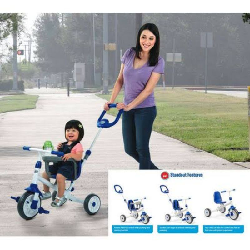 Little Tikes Ride and Learn 3in1 Tricycle Sepeda