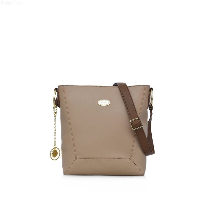 Tas Elizabeth Kieve Sling Bag - Cream