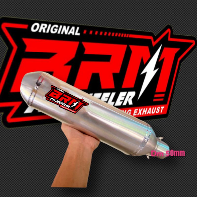 Slincer Knalpot KAPSUL ORIGINAL BRM MUFFLER