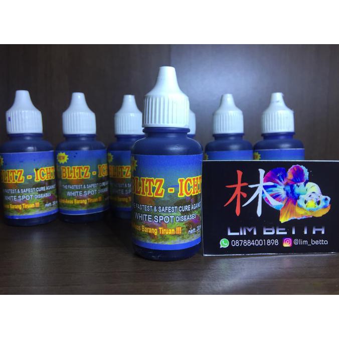 

Blitz Icht Kecil 30ML Obat Ikan