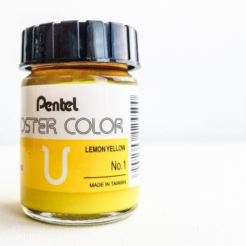 

Cat Pentel 30 ml / Pentel Poster Color 30 ml - Lemon Yellow
