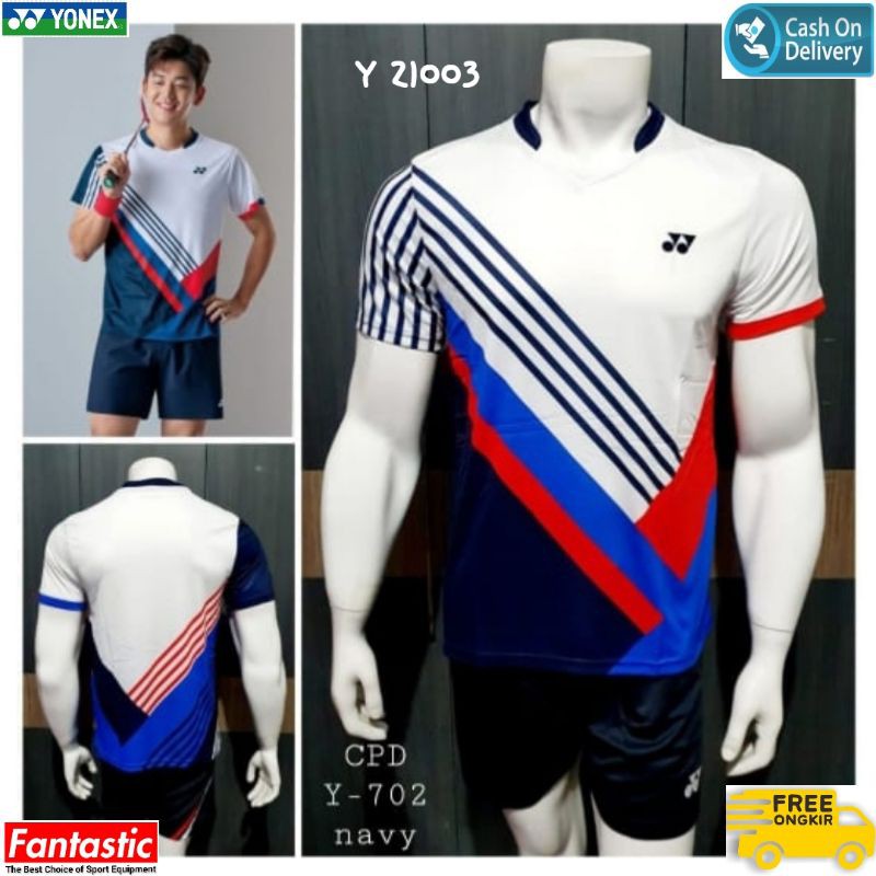 [COD] FANTASTIC SPORT | BAJU BULUTANGKIS YONEX LYD | BAJU BADMINTON Y 21003 | KAOS BADMINTON TERBARU