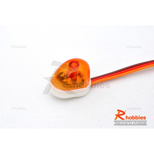 RC POLICE PETROL CAR 360 DEGREE ROTATION LED LIGHT (OVAL) - RCVP334201