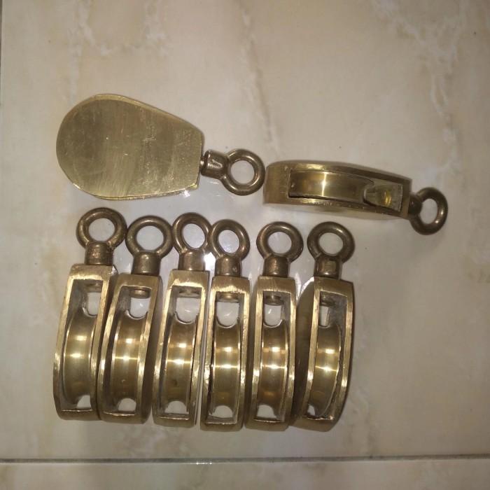 Jual Chain Impa 371588 Brass Flag Block 50 Mm Shopee Indonesia