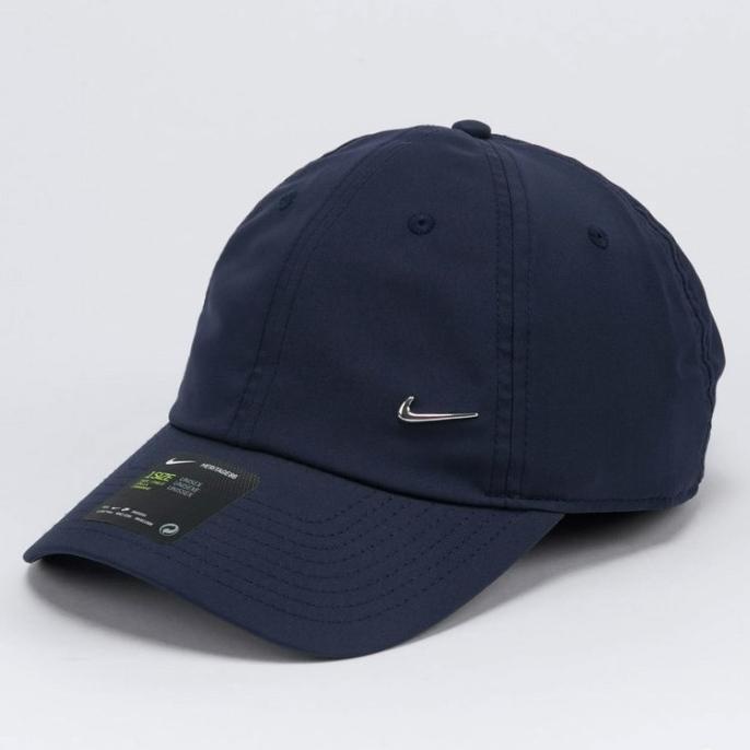 Topi Nike Sportswear Swoosh Heritage 86 Unisex Obsidian Navy ORIGINAL