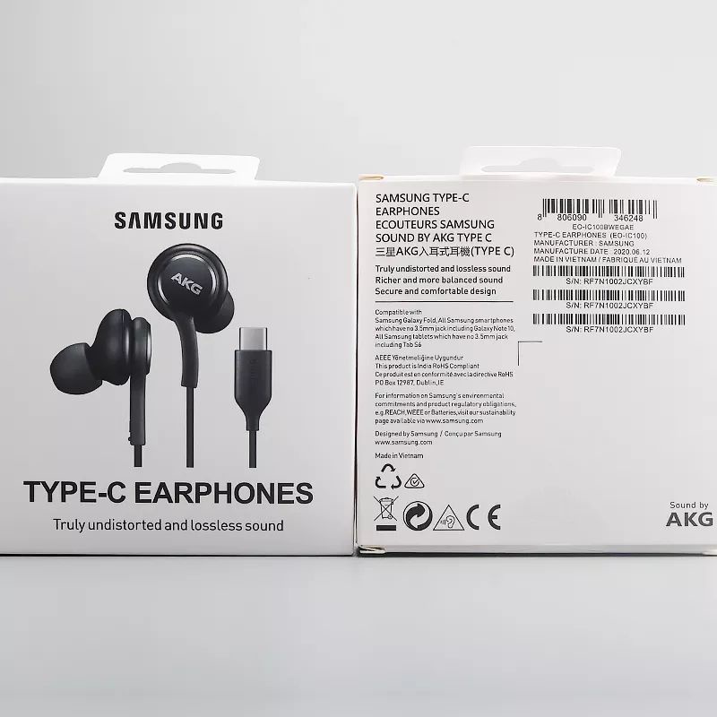 HEADSET ORIGINAL SAMSUNG GALAXY S22 5G EARPHONE AKG JACK TYPE C ORI