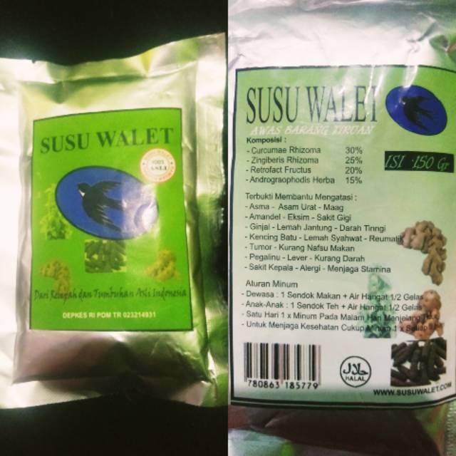 

Susu wallet/penambah berat badan