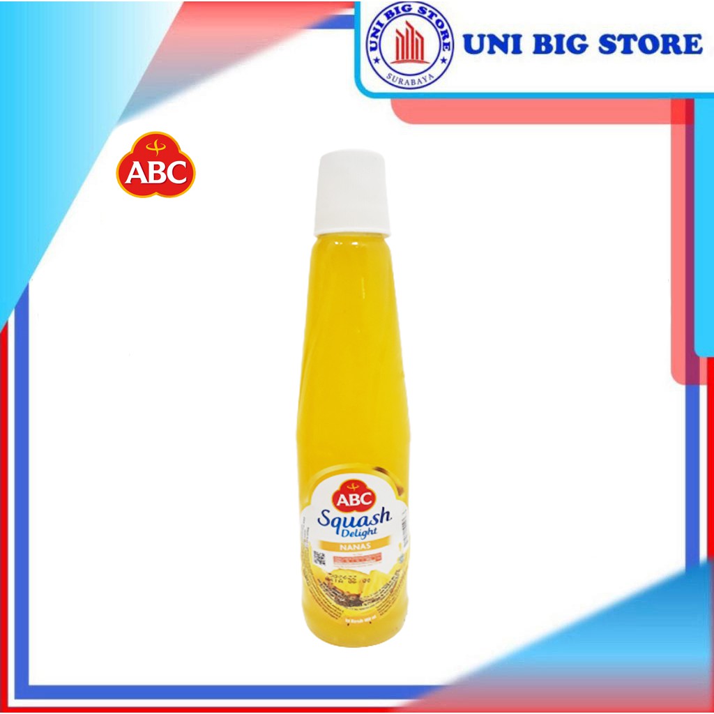 

ABC Syrup Squash Delight Pineapple Sirup Nanas 460 ml