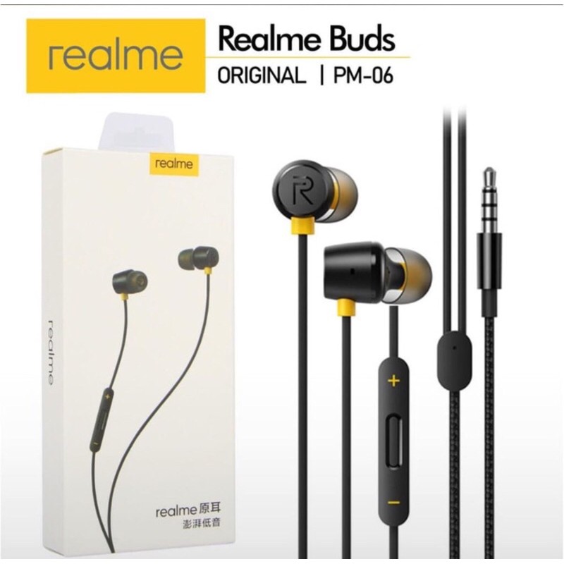 Headset Headfree Original For Realme Buds 2