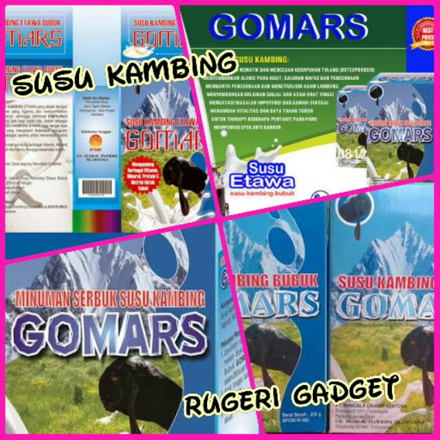 

Susu Kambing Gomars Original Terdaftar BPOM