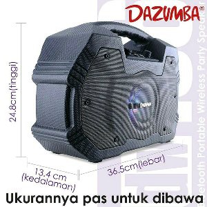 speker karaoke dazumba DW 196 bluetooth n radio Limited